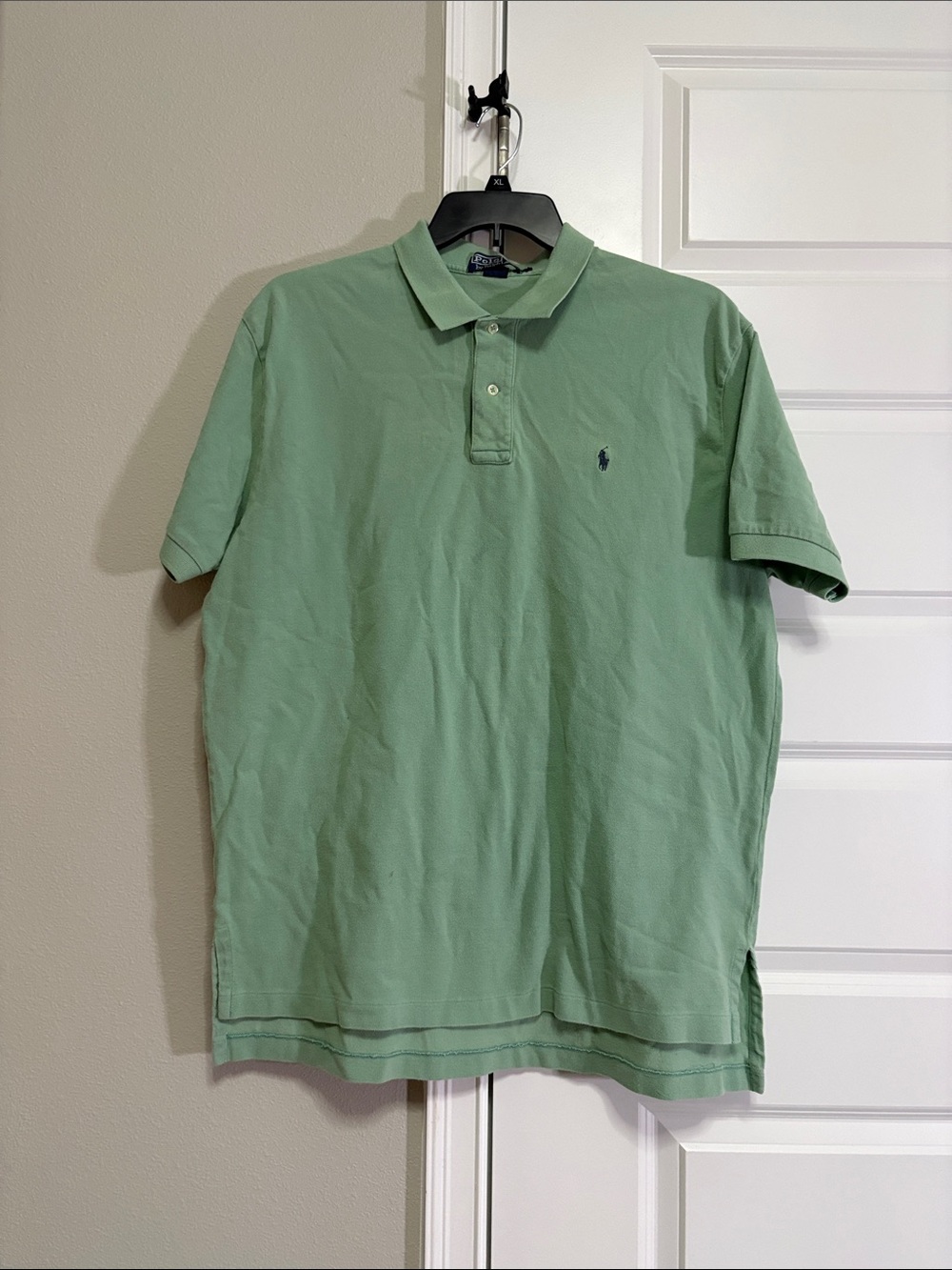 Polo by Ralph Lauren Light Green Cotton Polo Shirt